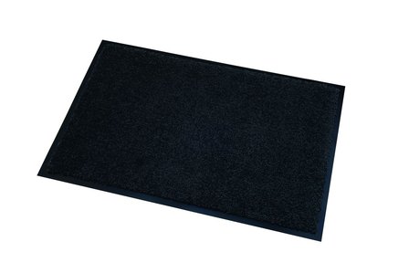 Deurmat-Droogloopmat Zwart 40x60cm deze deurmatten voor binnen buitengebruik - zwartwitshop