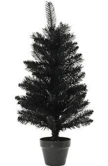 Kerstboom H60cm&nbsp;Zwart/Groen