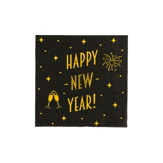 Classy Party Napkins servetten - Happy New Year