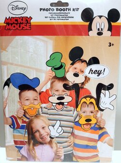 Mickey Mouse foto prikkers, voor grappige foto!