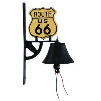 Deurbel gietijzer Route 66