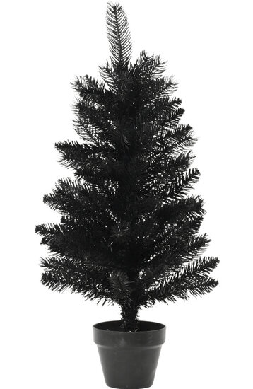 Kerstboom H60cm Zwart/Groen