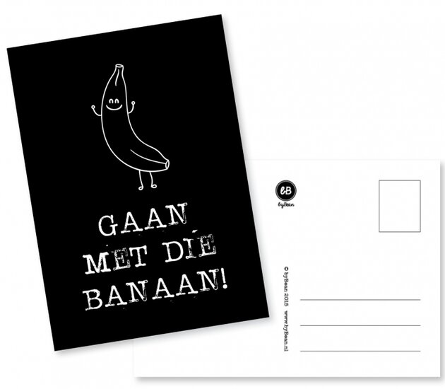 Kaart Gaan met die banaan!