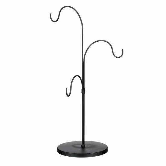 Ornament standaard zwart - h46cm