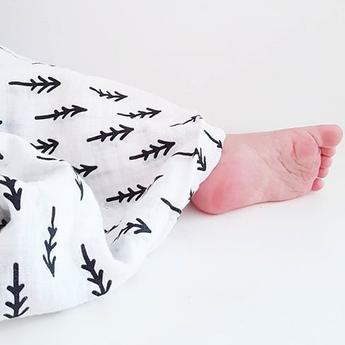 Omslagdoek Baby Swaddle 120 cm.